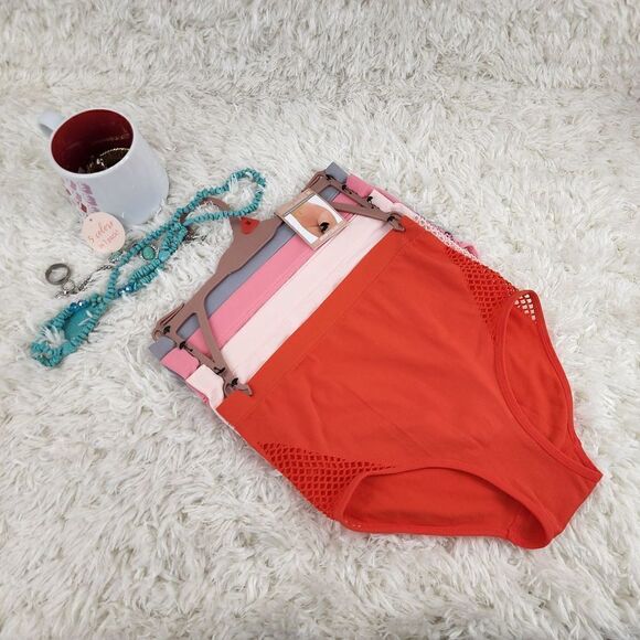 ICYHOT BRIEF MEDIUM Multicolor 4 pack seamless high waisted Sexy - Picture 1 of 6